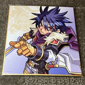 *6 for $10!* Shinra Bansho Chocolate Lightning Ryuga Package Shikishi Art Board